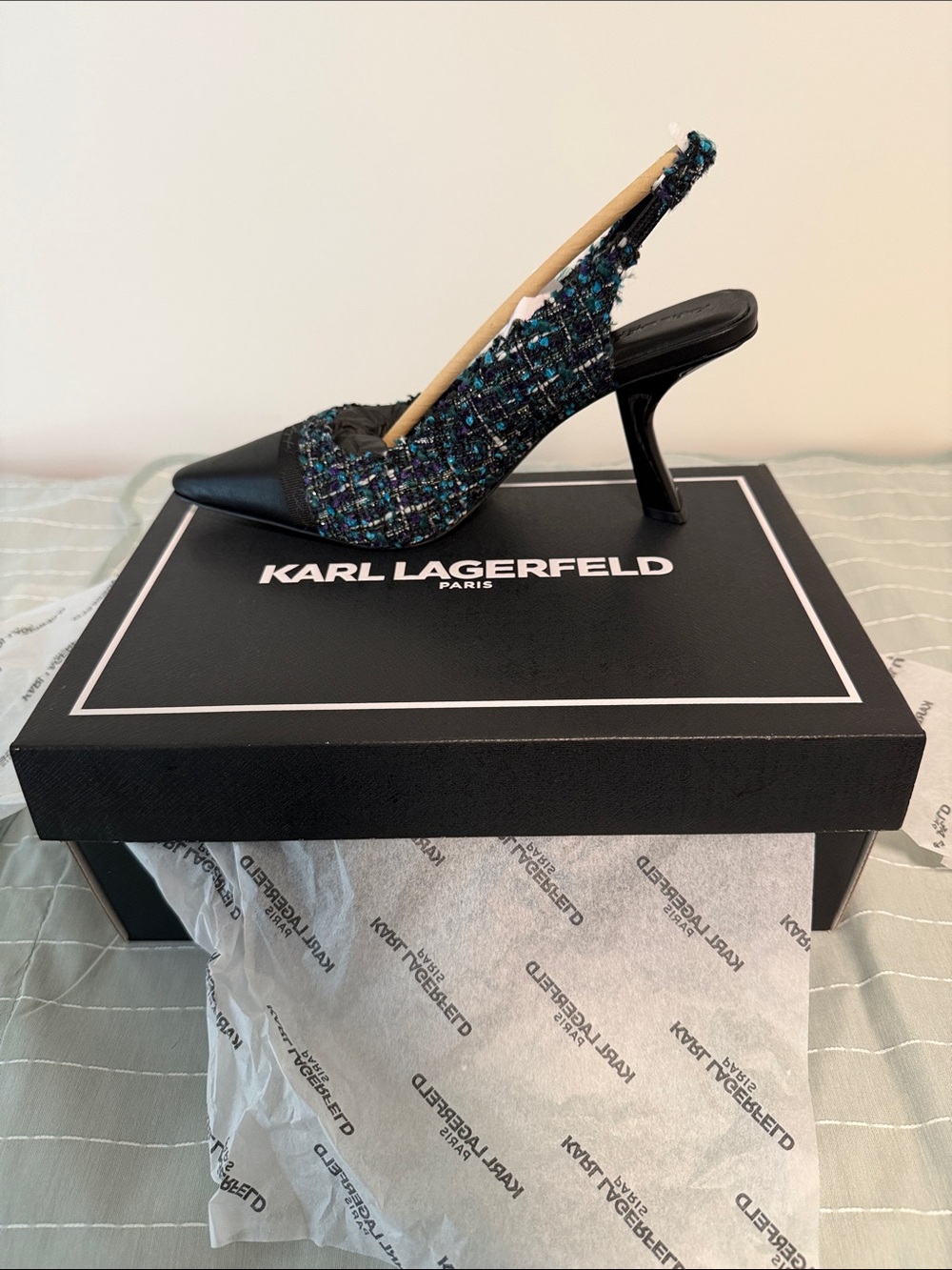 Karl Lagerfeld New Kinsely Slingback Multicolor US 8